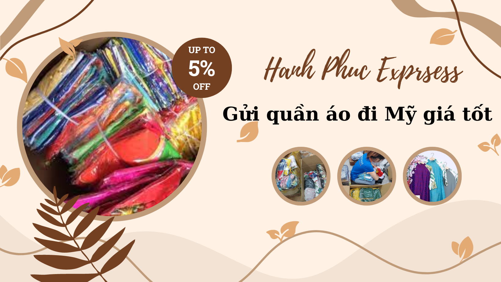 Chuyên Dịch Vụ gửi  Quần Áo từ Viêt Nam đi Mỹ Bao Thuế